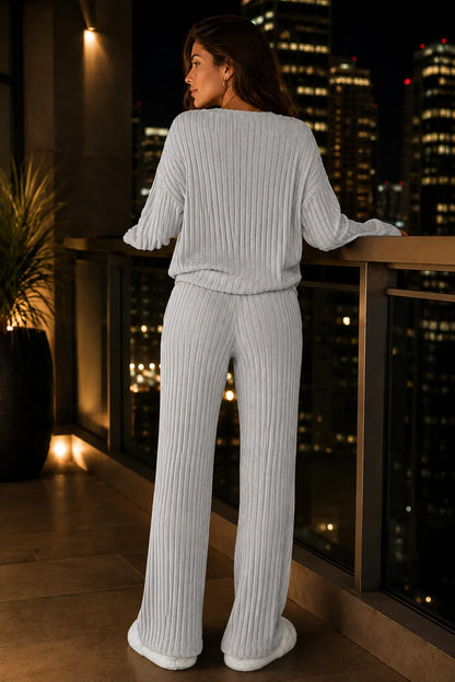 Her Femme Fit Ready Images 9165488849048 04 v neck ribbed cloudy backside